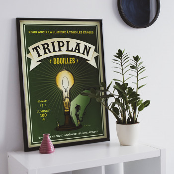 Poster TRIPLAN DOUILLES