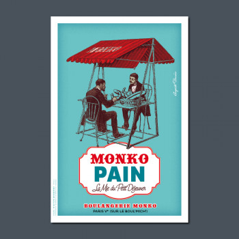 Carte Postale MONKO PAIN
