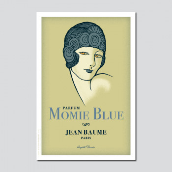 Carte Postale MOMIE BLUE